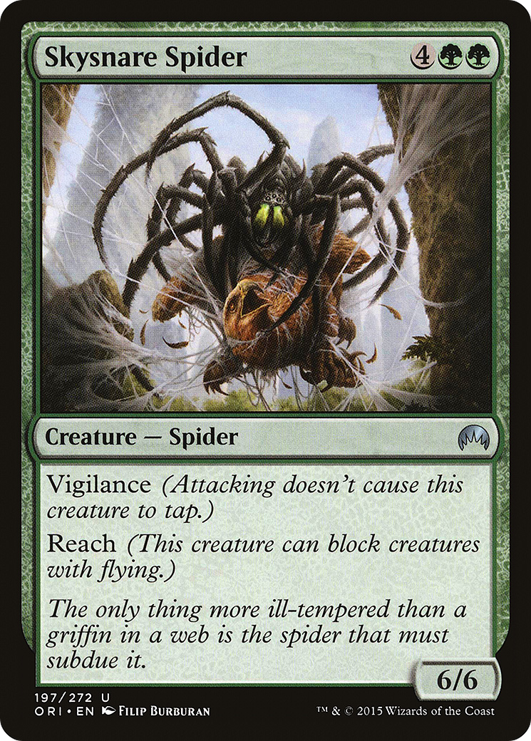 Image of Skysnare Spider (ORI-197) - Magic Origins