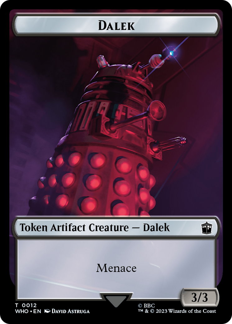 Image of Dalek (TWHO-012) - Doctor Who Tokens