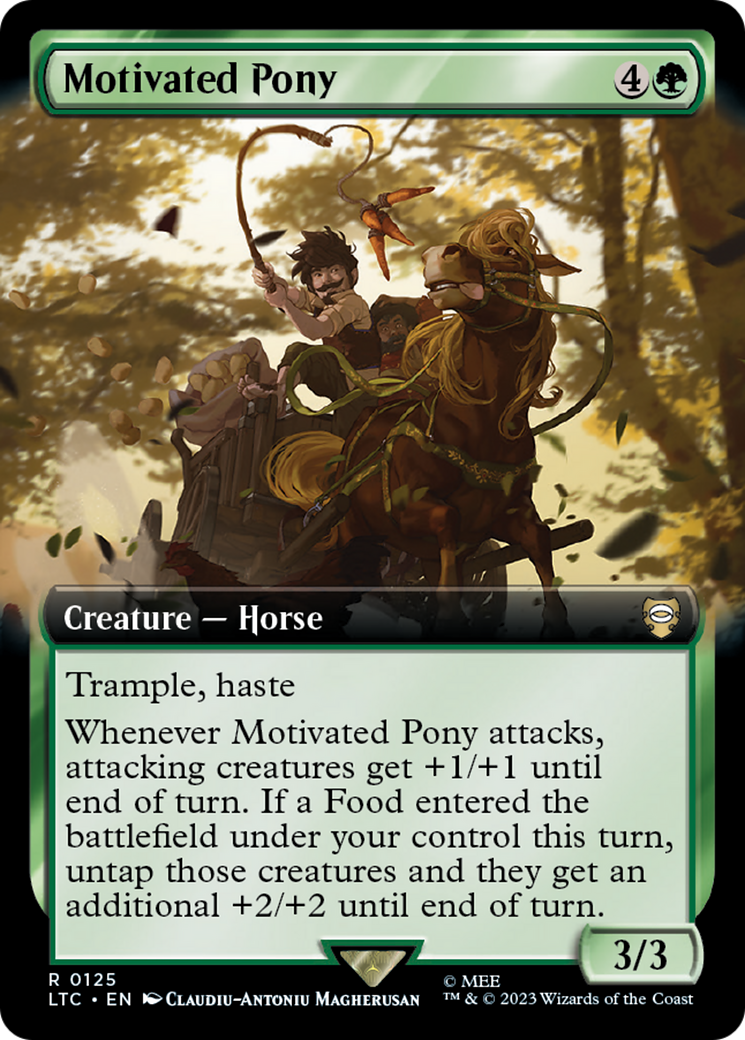 Image of Motivated Pony (Extended Art) (LTC-125) - Tales of Middle-earth Commander: (Extended Art)