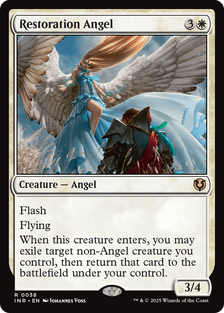 Image of Restoration Angel (INR-038) - Innistrad Remastered Foil