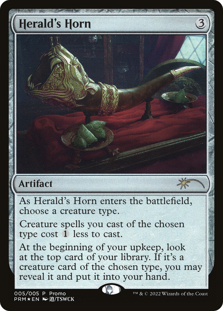 Image of Herald's Horn (Year of the Tiger 2022) (UMP-005) - Year of the Tiger 2022 Foil