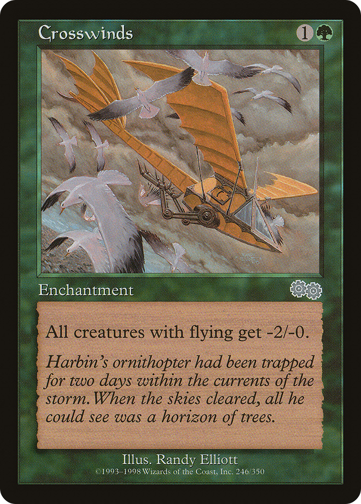 Image of Crosswinds (USG-246) - Urza's Saga