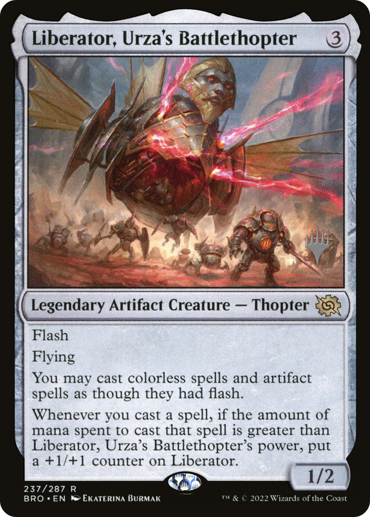 Image of Liberator, Urza's Battlethopter (PPBRO-237) - The Brothers' War Promos Foil