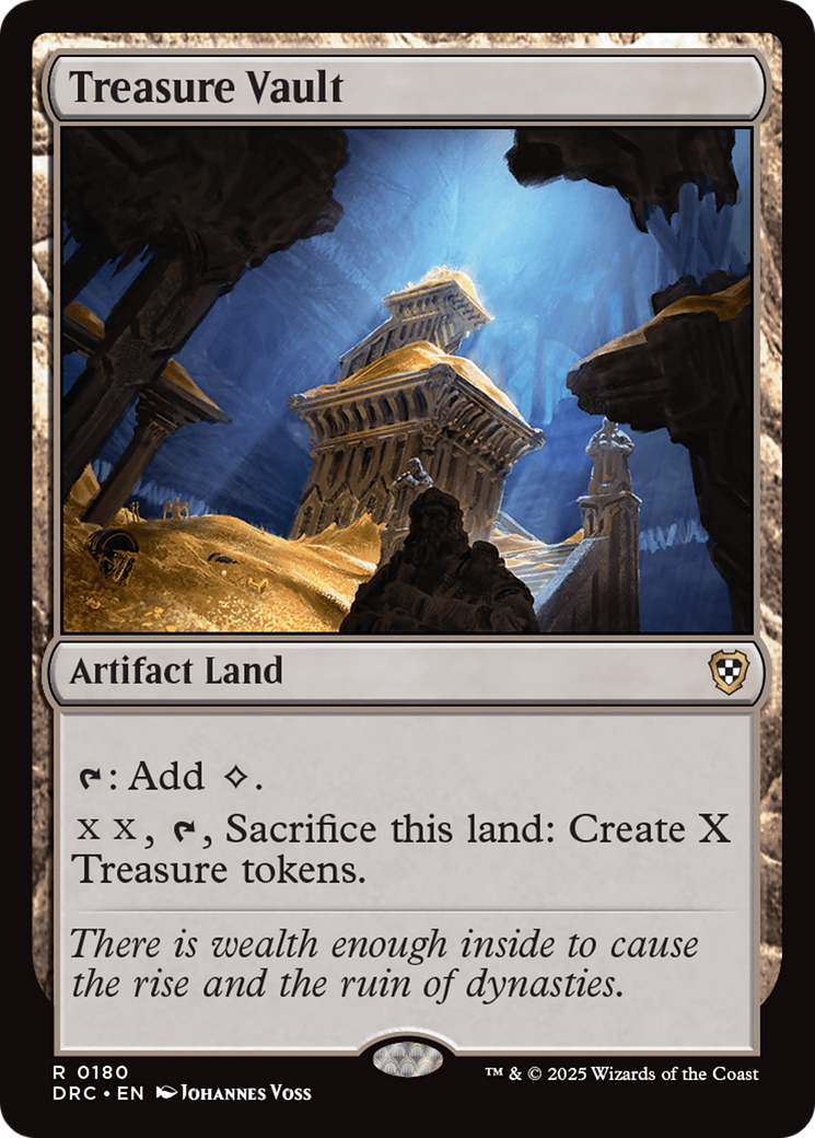 Image of Treasure Vault (DRC-180) - Commander: Aetherdrift