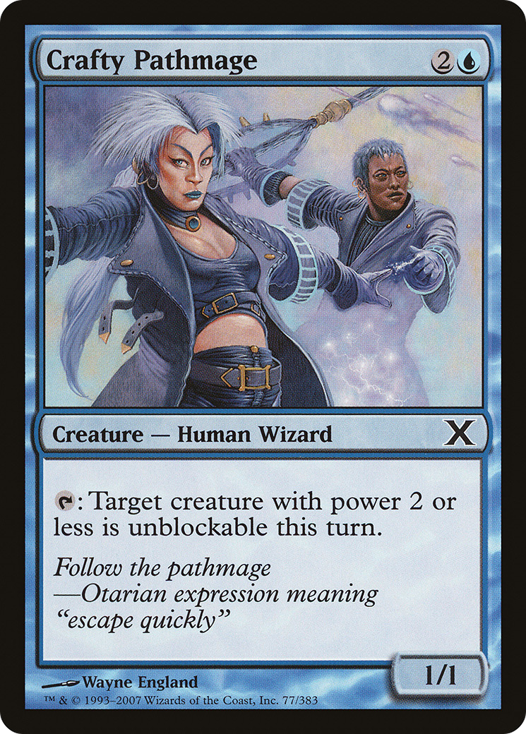 Image of Crafty Pathmage (10E-077) - Tenth Edition Foil