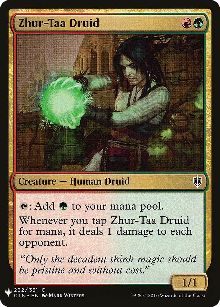 Image of Zhur-Taa Druid (LIST-C16-232) - The List