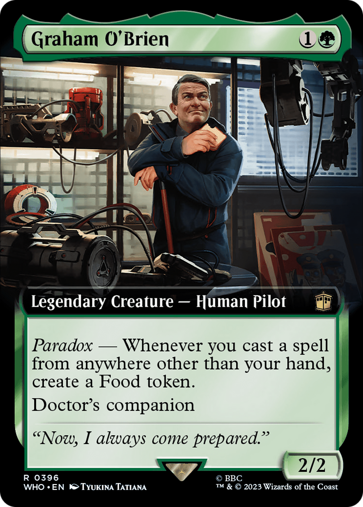 Image of Graham O'Brien (Extended Art) (WHO-396) - Doctor Who: (Extended Art)