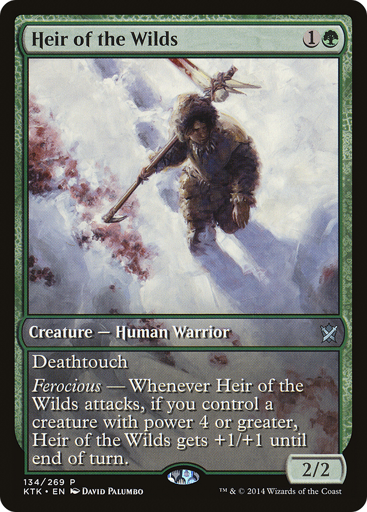 Image of Heir of the Wilds (GAME-134) - Khans of Tarkir Promos