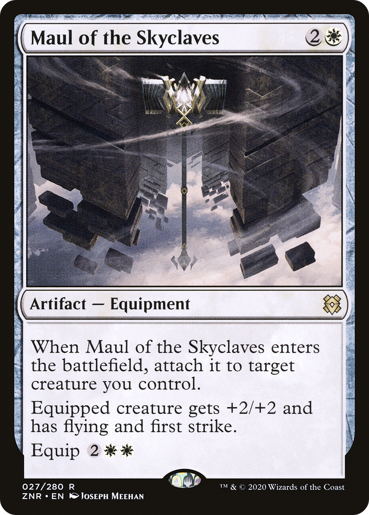 Image of Maul of the Skyclaves (ZNR-027) - Zendikar Rising Foil