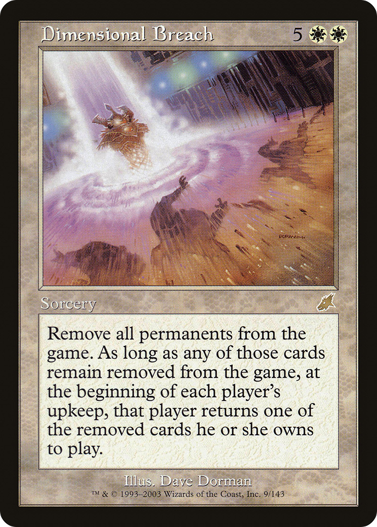 Image of Dimensional Breach (SCG-009) - Scourge Foil