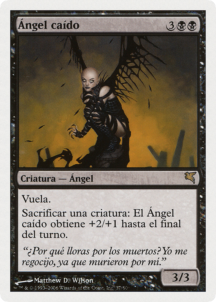 Image of Fallen Angel (French) - 