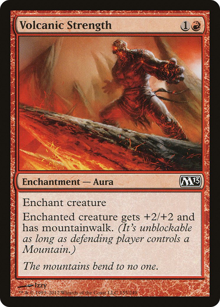 Image of Volcanic Strength (M13-155) - Magic 2013