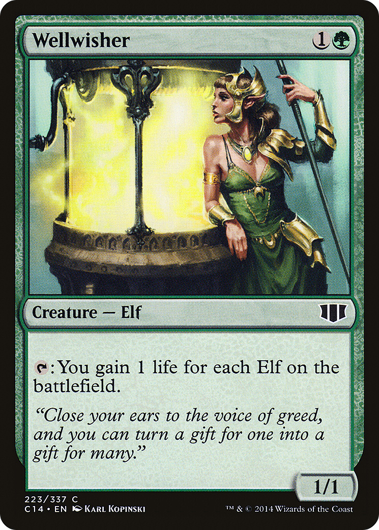 Image of Wellwisher (C14-223) - Commander 2014