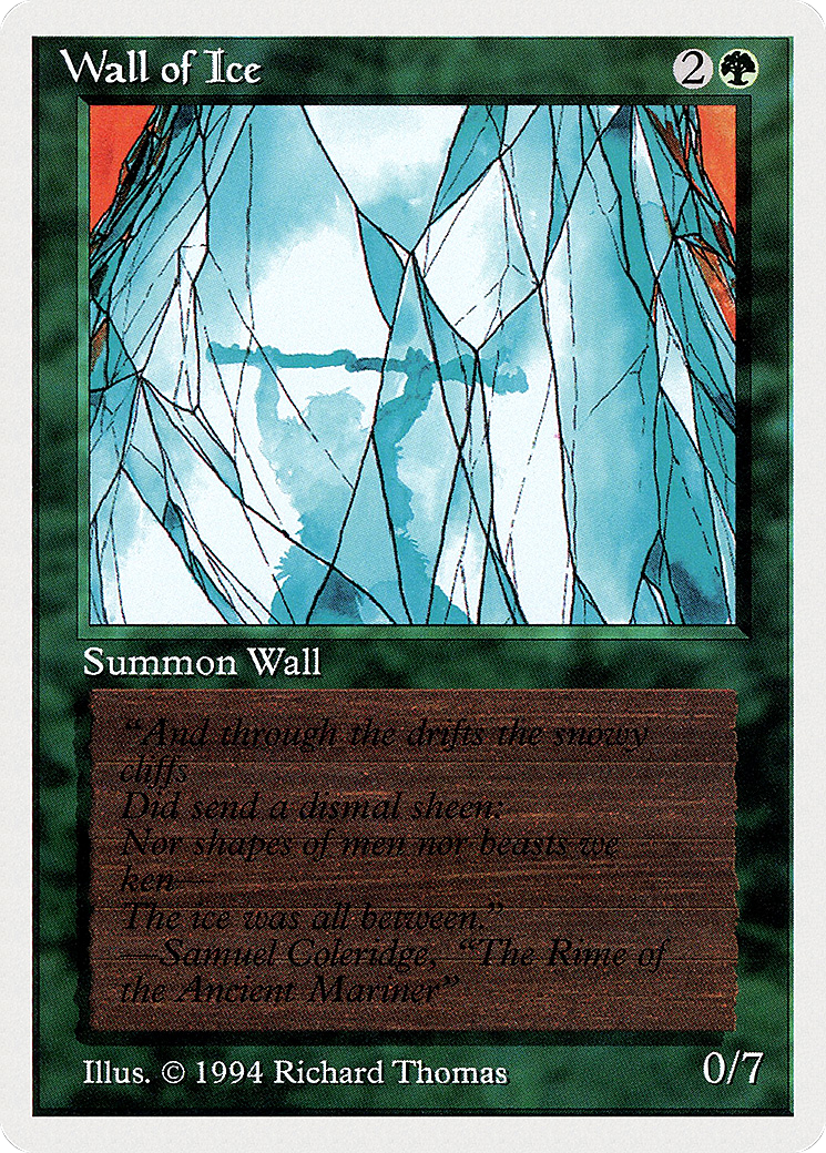 Image of Wall of Ice (SUM-225) - Summer Magic / Edgar