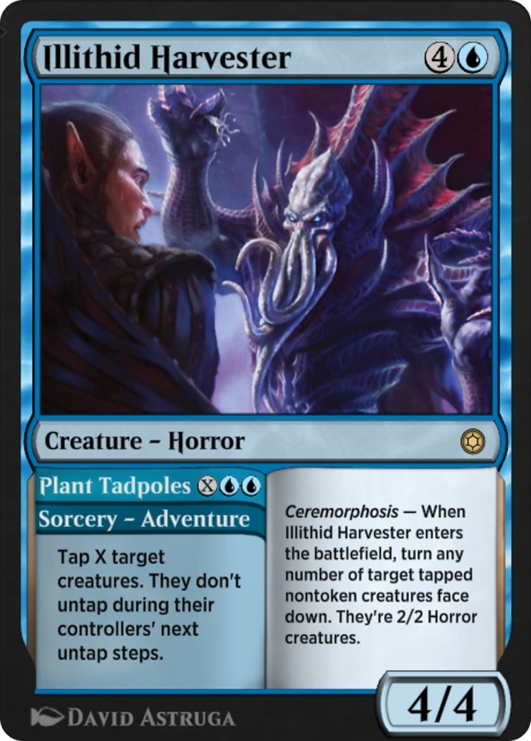 Image of Illithid Harvester // Plant Tadpoles (HBG-122) - Alchemy Horizons: Baldur's Gate