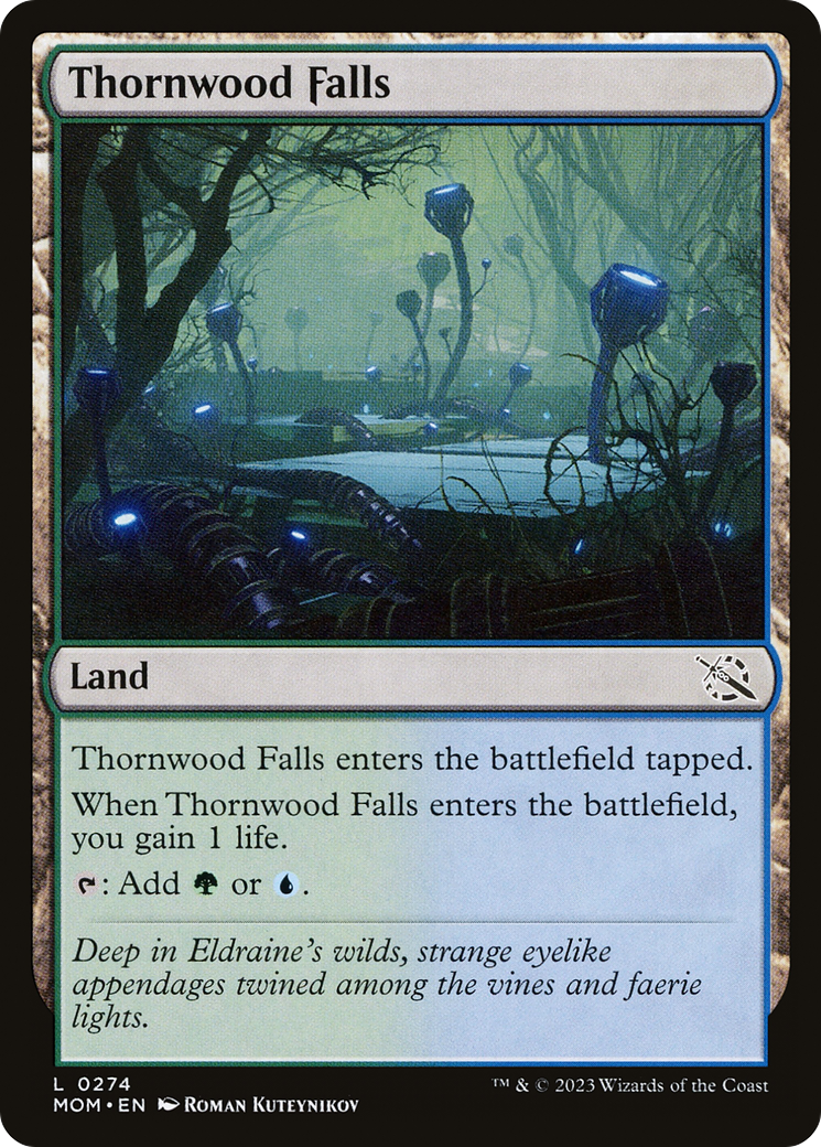 Image of Thornwood Falls (MOM-274) - March of the Machine Foil