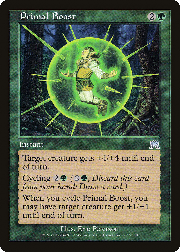 Image of Primal Boost (ONS-277) - Onslaught Foil