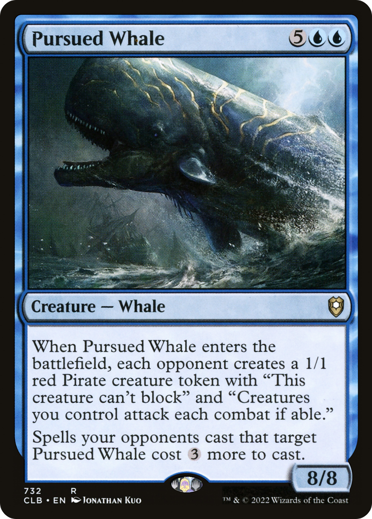 Image of Pursued Whale (CLB-732) - Commander Legends: Battle for Baldur's Gate