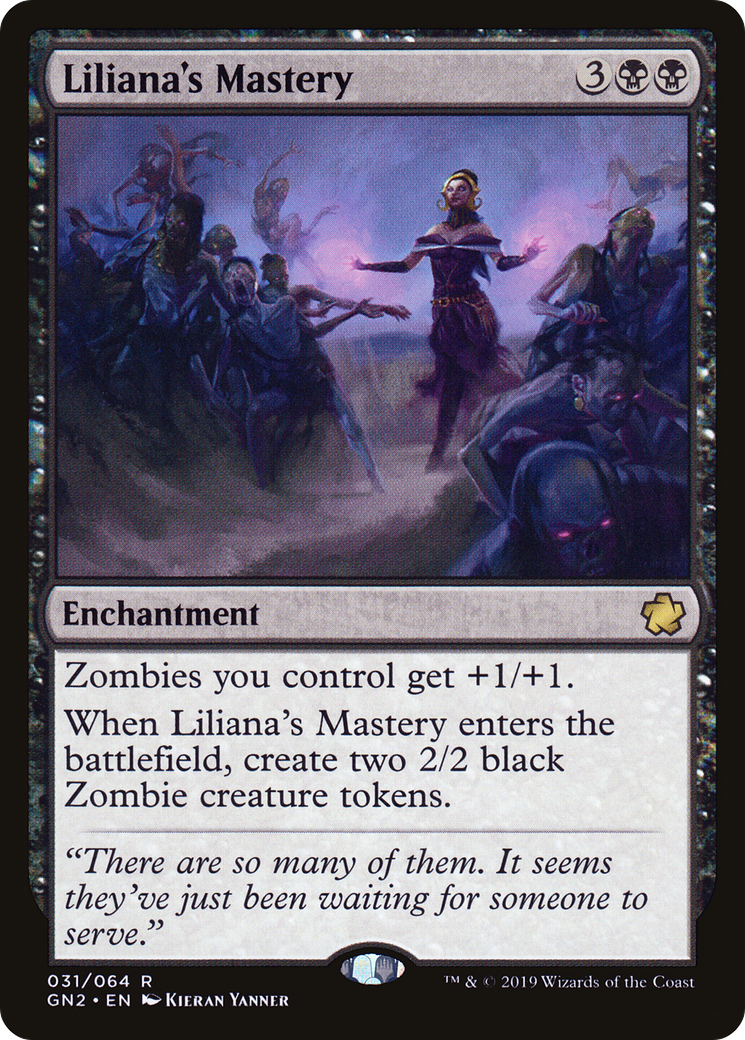 Image of Liliana's Mastery (GN2-031) - Game Night 2019