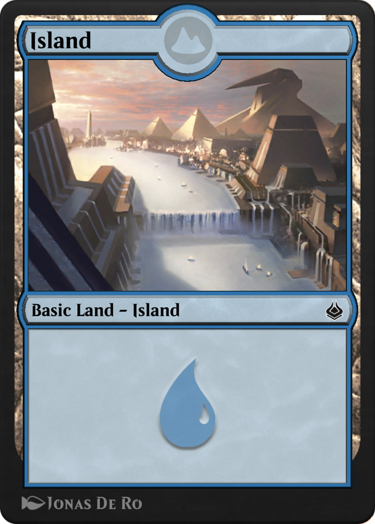 Image of Island (AKR-305) - Amonkhet Remastered