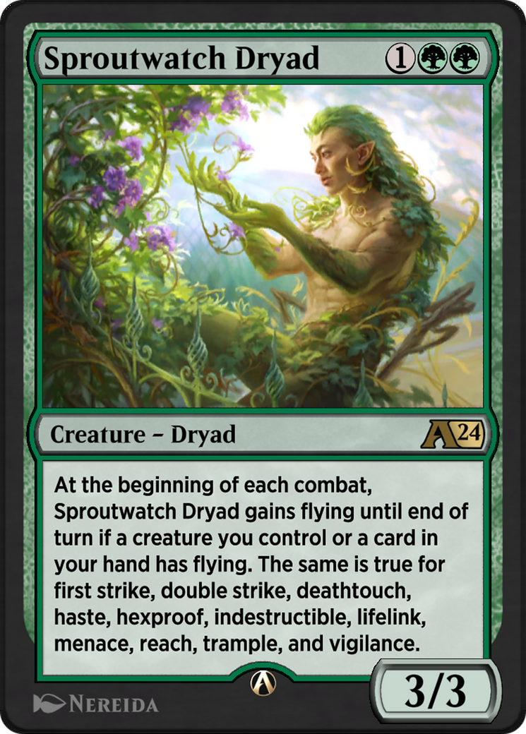 Image of Sproutwatch Dryad (YMKM-020) - Alchemy: Murders at Karlov Manor