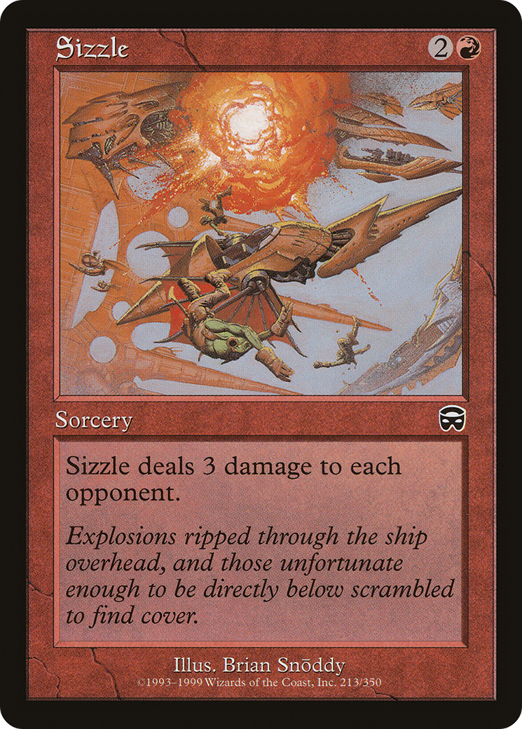 Image of Sizzle (MMQ-213) - Mercadian Masques