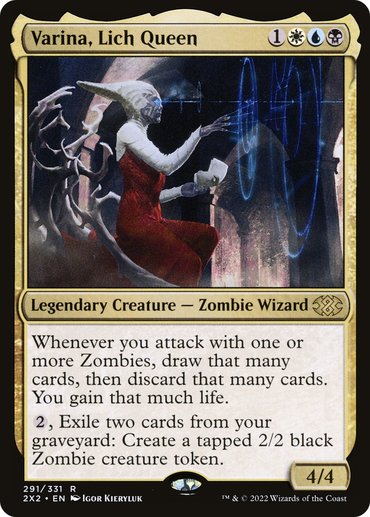 Image of Varina, Lich Queen (2X2-291) - Double Masters 2022