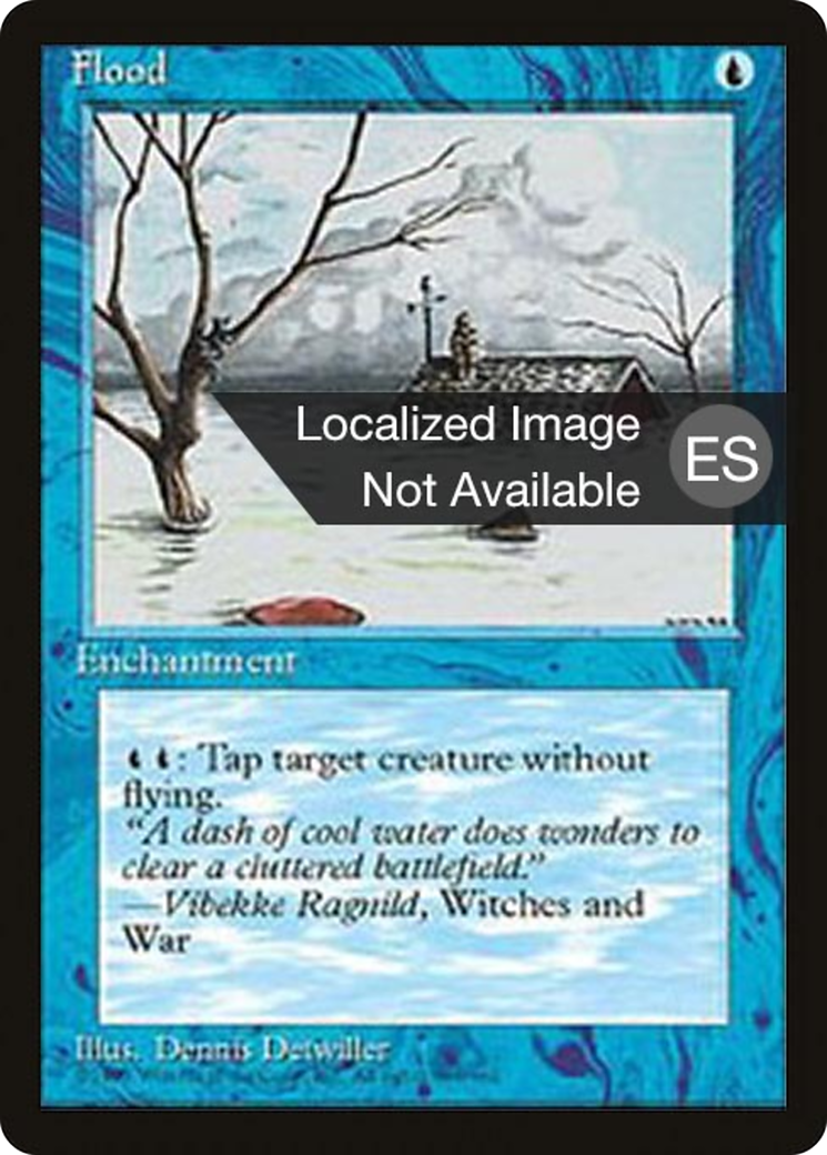 Image of Flood (4BB-) - Fourth Edition Foreign Black Border