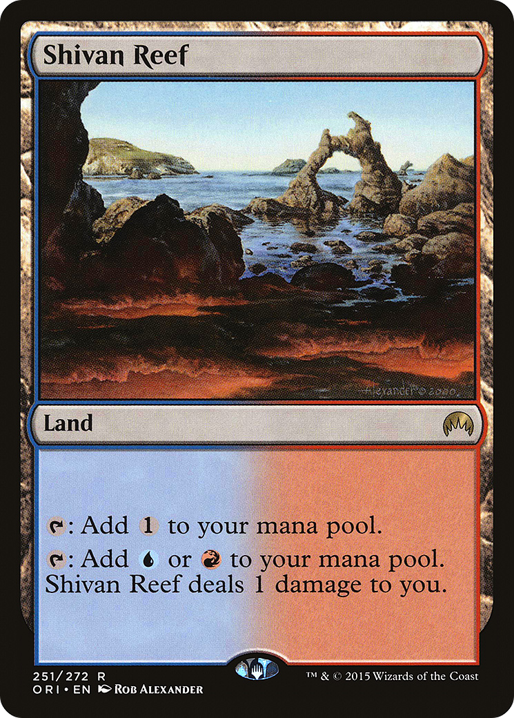 Image of Shivan Reef (ORI-251) - Magic Origins
