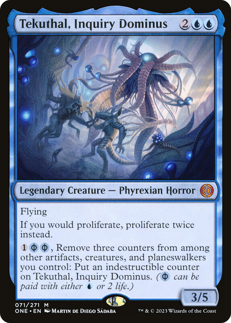 Image of Tekuthal, Inquiry Dominus (ONE-071) - Phyrexia: All Will Be One