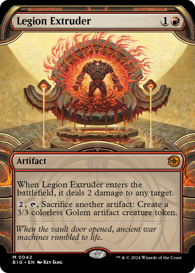 Image of Legion Extruder (Showcase) (BIG-042) - The Big Score: (Showcase)