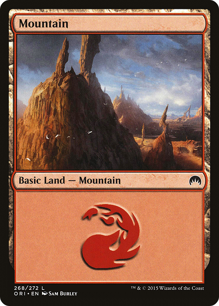 Image of Mountain (268) (ORI-268) - Magic Origins
