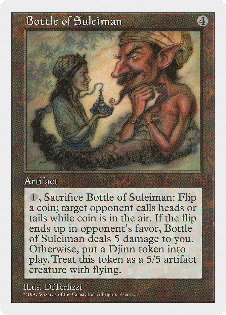 Image of Bottle of Suleiman (5ED-) - Fifth Edition