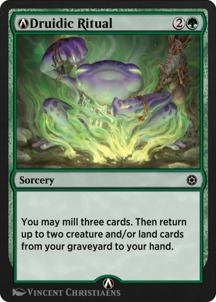 Image of A-Druidic Ritual (HBG-A-208) - Alchemy Horizons: Baldur's Gate