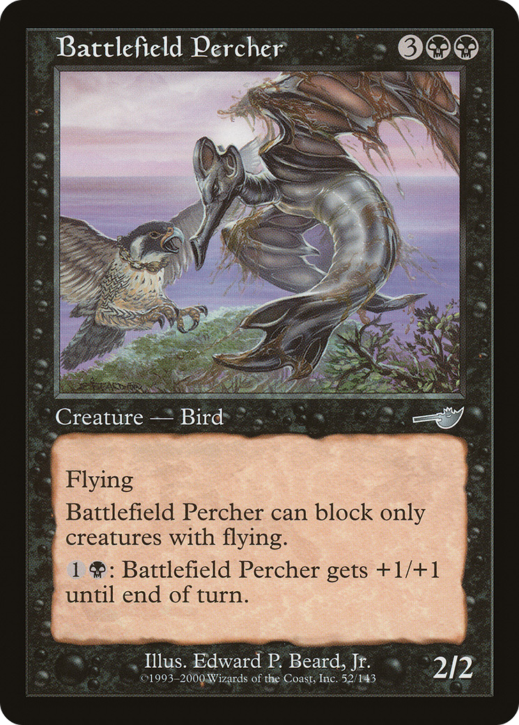 Image of Battlefield Percher (NMS-052) - Nemesis Foil