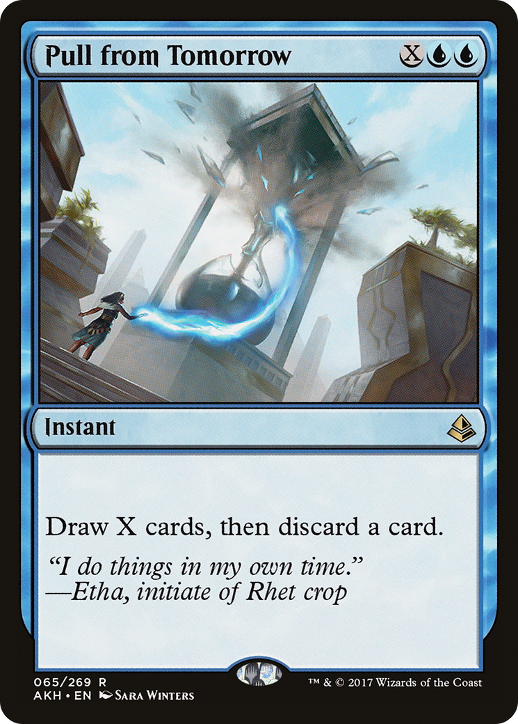 Image of Pull from Tomorrow (AKH-065) - Amonkhet Foil