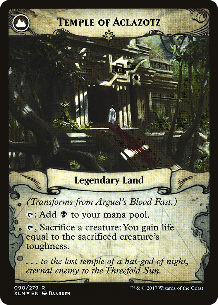 Image of Arguel's Blood Fast (PRE-090) - Ixalan Promos: (compasslanddfc) Foil