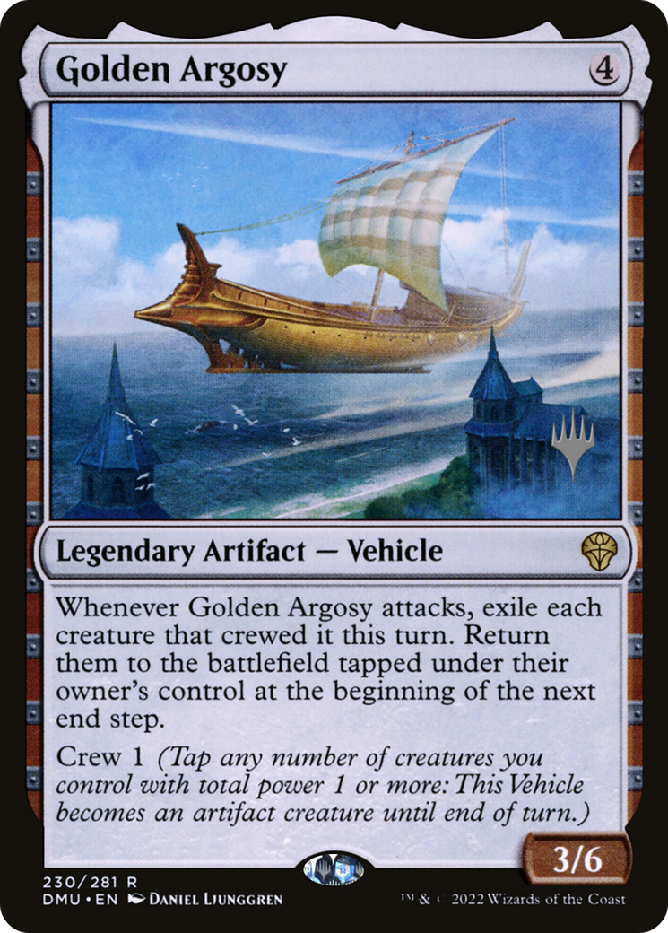 Image of Golden Argosy (PPDMU-230) - Dominaria United Promos Foil