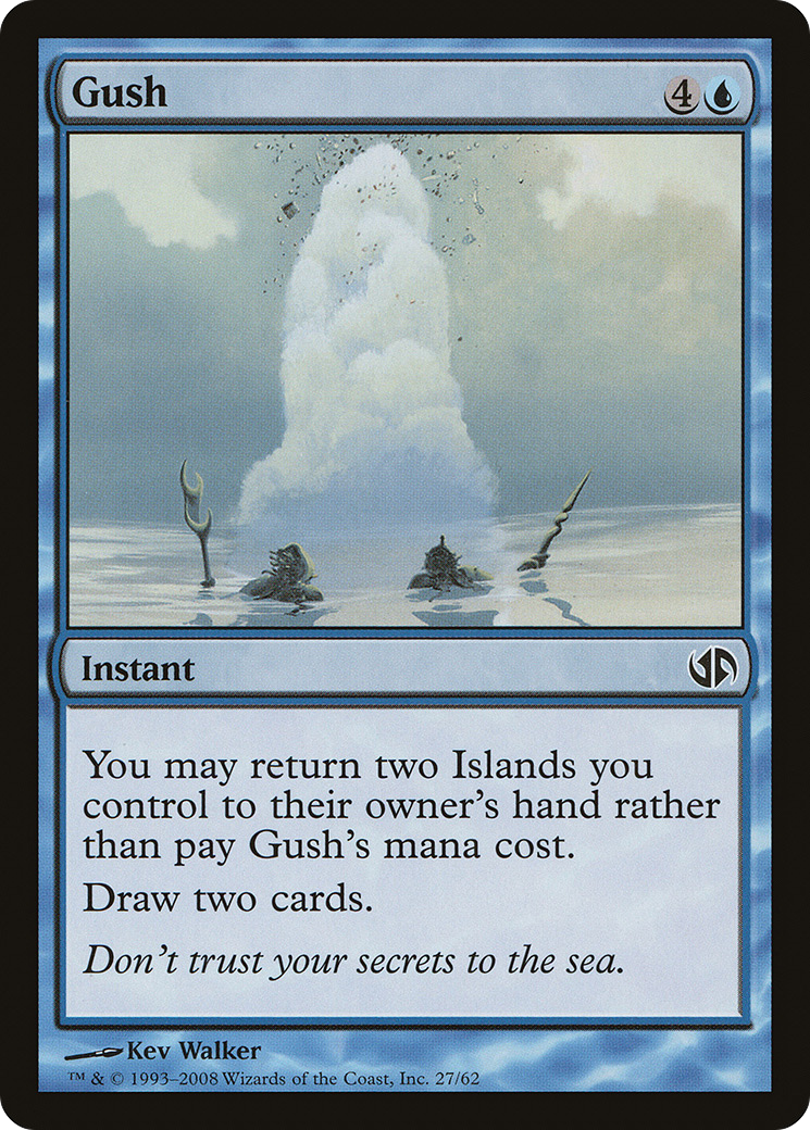 Image of Gush (DD2-027) - Duel Decks: Jace vs. Chandra