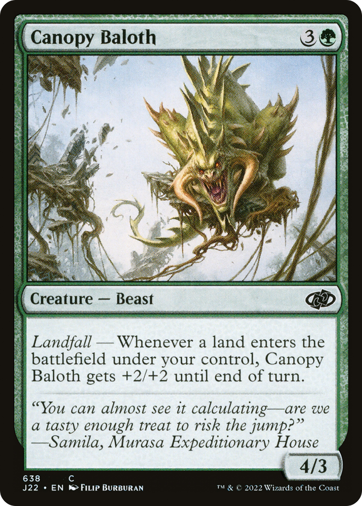 Image of Canopy Baloth (J22-638) - Jumpstart 2022