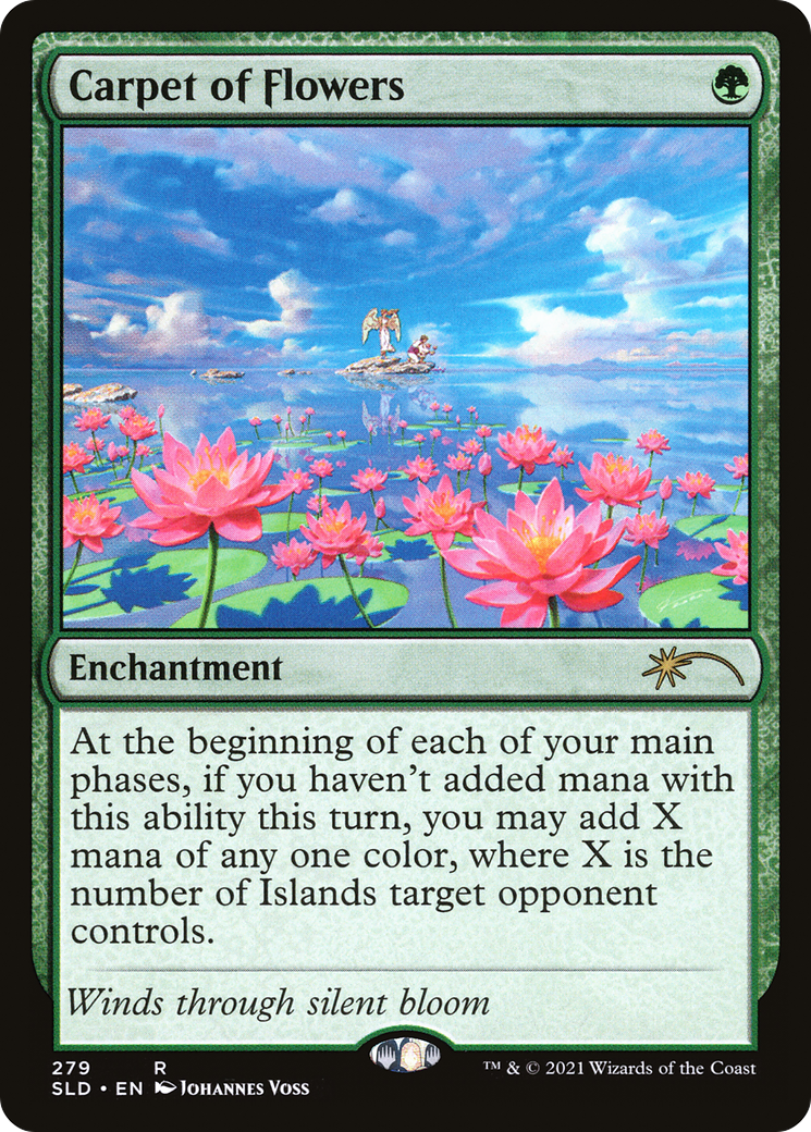 Image of Carpet of Flowers (SLD-279) - Secret Lair Drop Foil