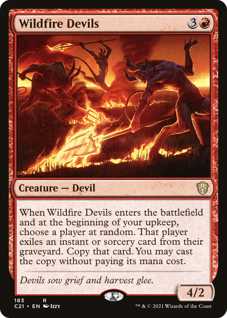 Image of Wildfire Devils (C21-183) - Commander 2021