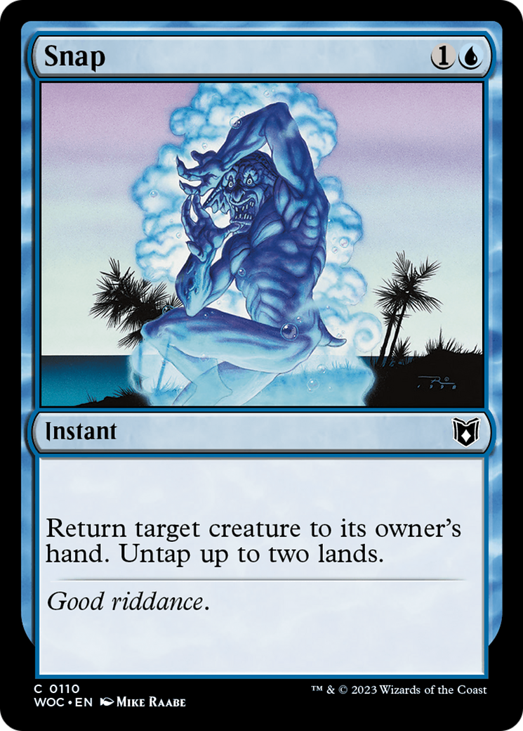 Image of Snap (WOC-110) - Wilds of Eldraine Commander