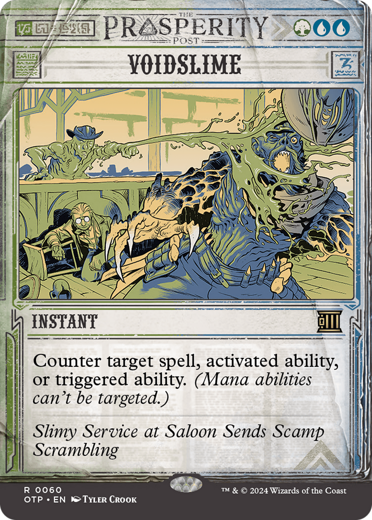 Image of Voidslime (OTP-060) - Breaking News: (Showcase) (Borderless)