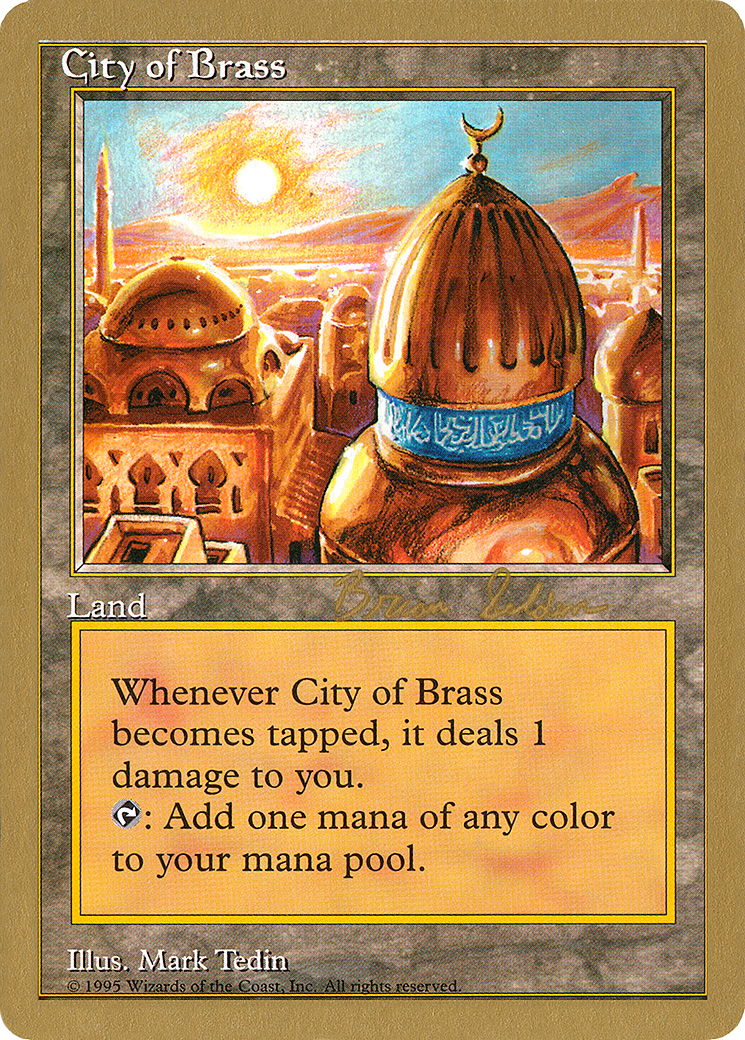 Image of City of Brass - 1998 Brian Selden [CHR] (WCD-) - World Championship Decks 1998