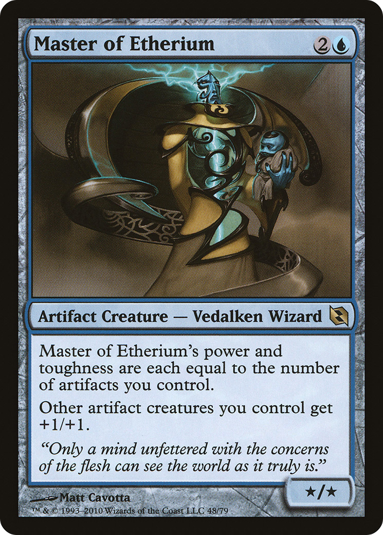 Image of Master of Etherium (DDF-048) - Duel Decks: Elspeth vs. Tezzeret