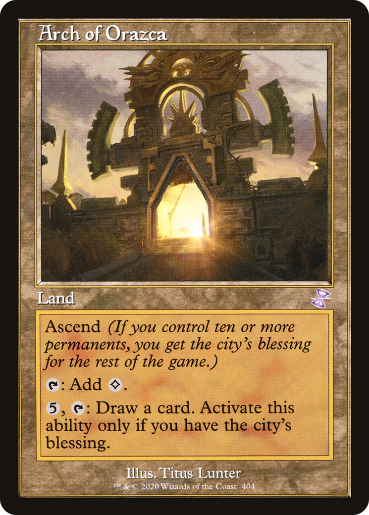 Image of Arch of Orazca (TSR-404) - Time Spiral Remastered Foil