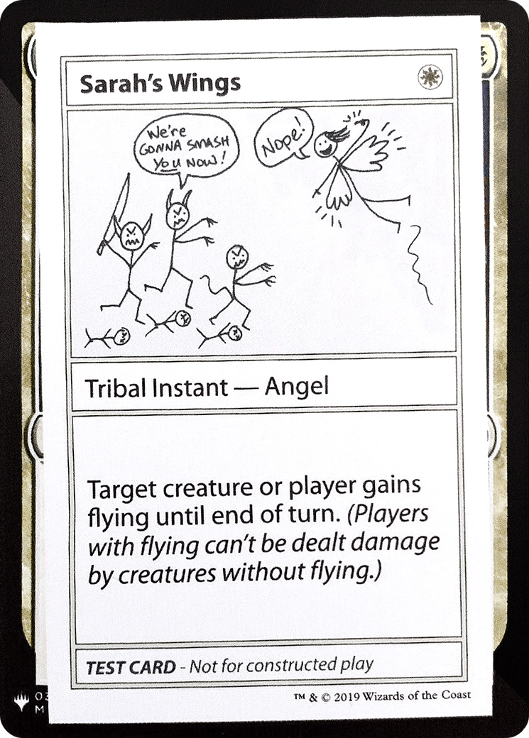 Image of Sarah's Wings (CMB1-) - Mystery Booster Playtest Cards 2019
