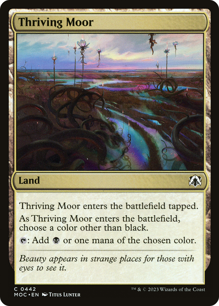 Image of Thriving Moor (MOC-442) - March of the Machine Commander