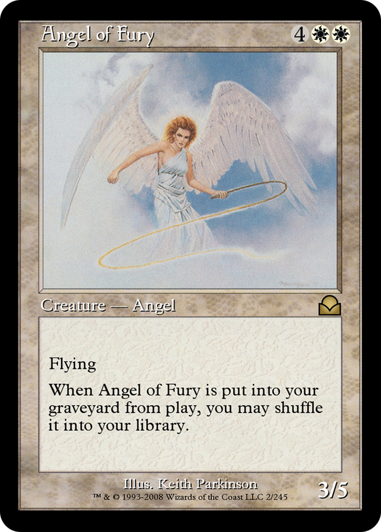Image of Angel of Fury (ME2-002) - Masters Edition II Foil